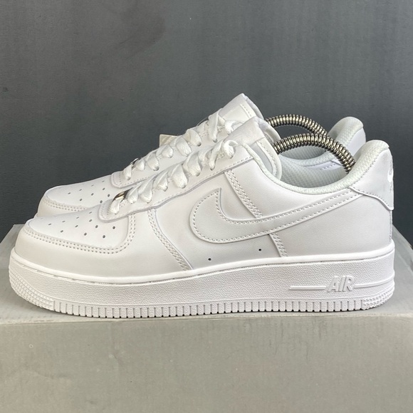 Nike Shoes - Nike Air Force 1 '07 Low Triple White sneaker athletic shoes women size 8